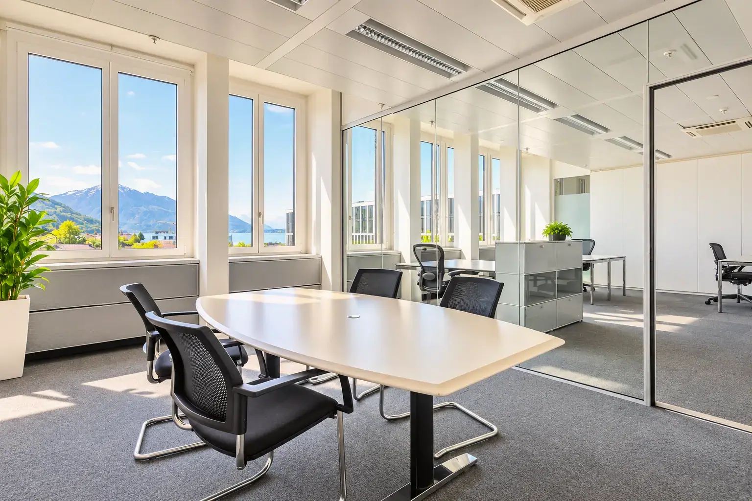 Business Suite Mountain, linker Raum